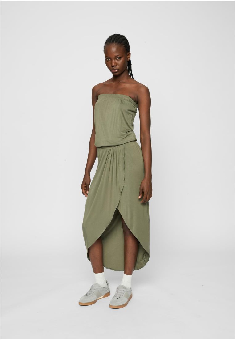 Ladies Viscose Bandeau Dress - Naisten Shortsit, Hameet ja Mekot - TTUTB1508 - 306