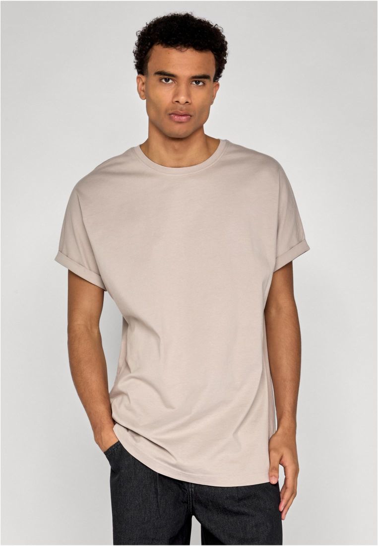 Long Shaped Turnup Tee - Miesten T-paidat - TTUTB1561 - 1231