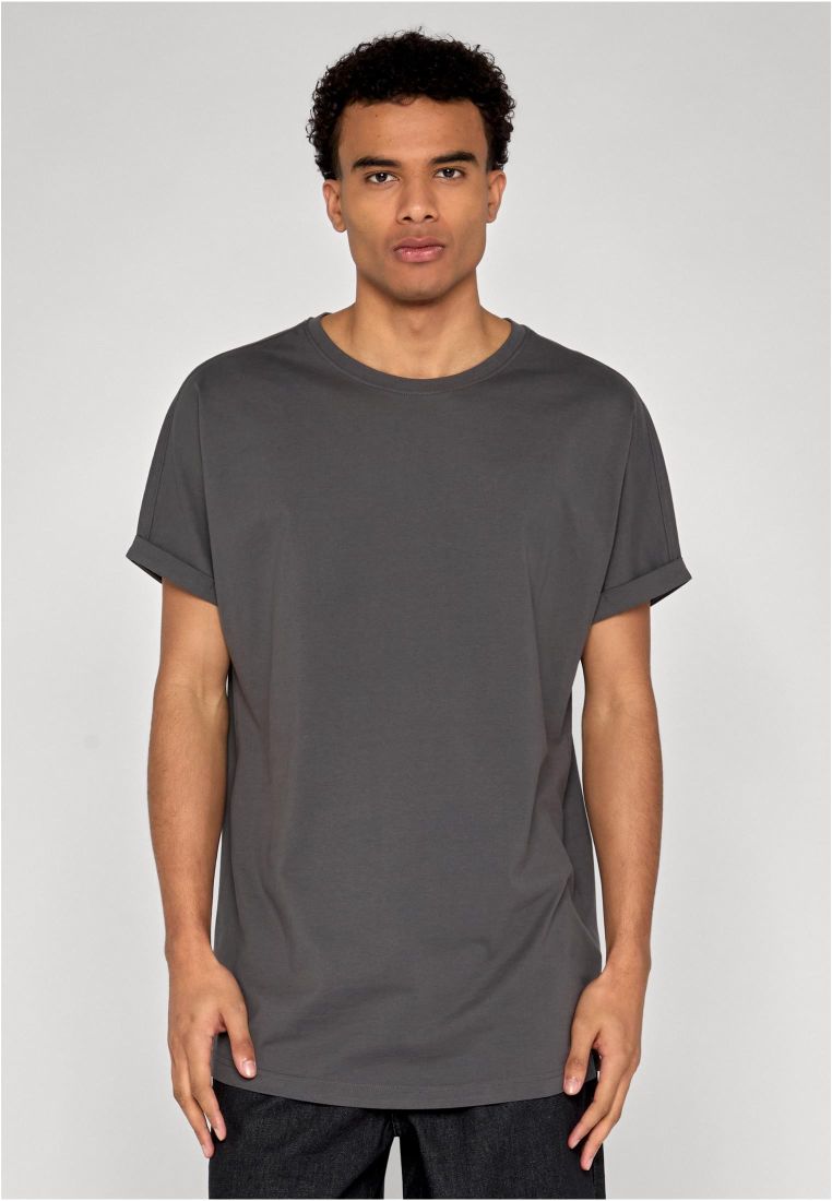 Long Shaped Turnup Tee - Miesten T-paidat - TTUTB1561 - 2581