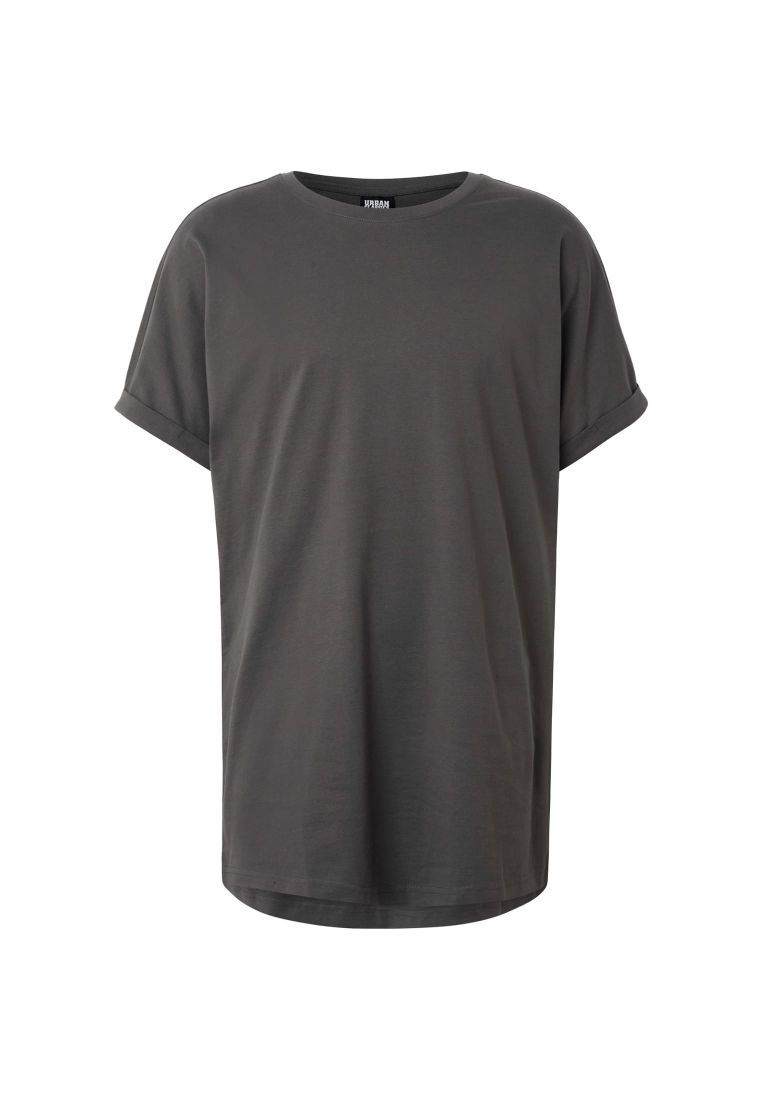 Long Shaped Turnup Tee - Miesten T-paidat - TTUTB1561 - 2586