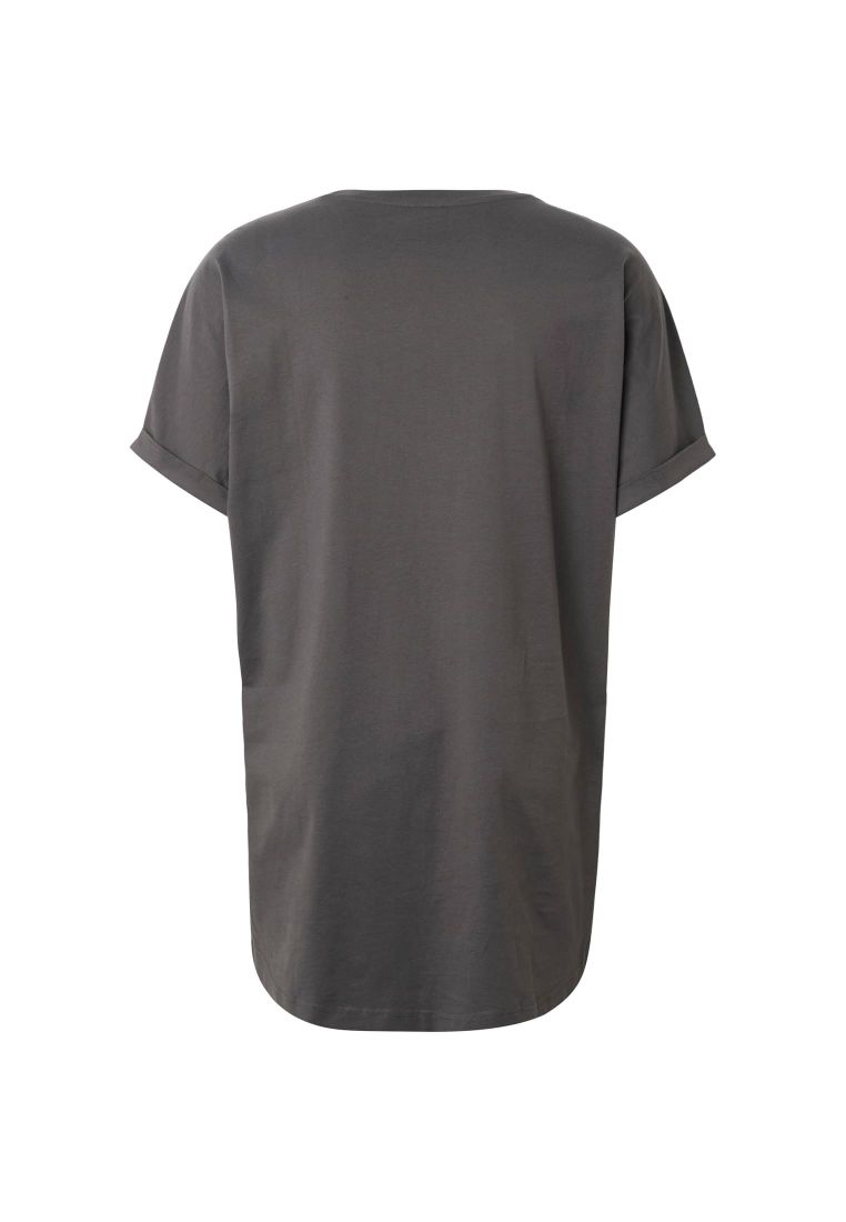 Long Shaped Turnup Tee - Miesten T-paidat - TTUTB1561 - 2587