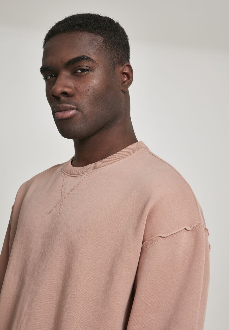 Oversized Open Edge Crew - - TTUTB1590 - 728