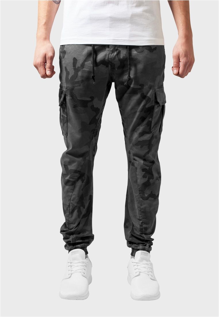 Camo Cargo Jogging Pants - Mens Pants - TTUTB1611 - 301