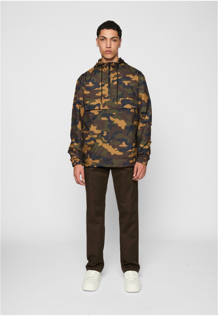 Camo Pull Over Windbreaker - Miesten takit - TTUTB1623 - 5