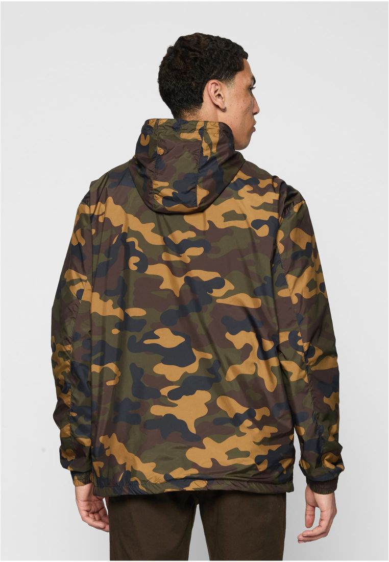 Camo Pull Over Windbreaker - Miesten takit - TTUTB1623 - 4