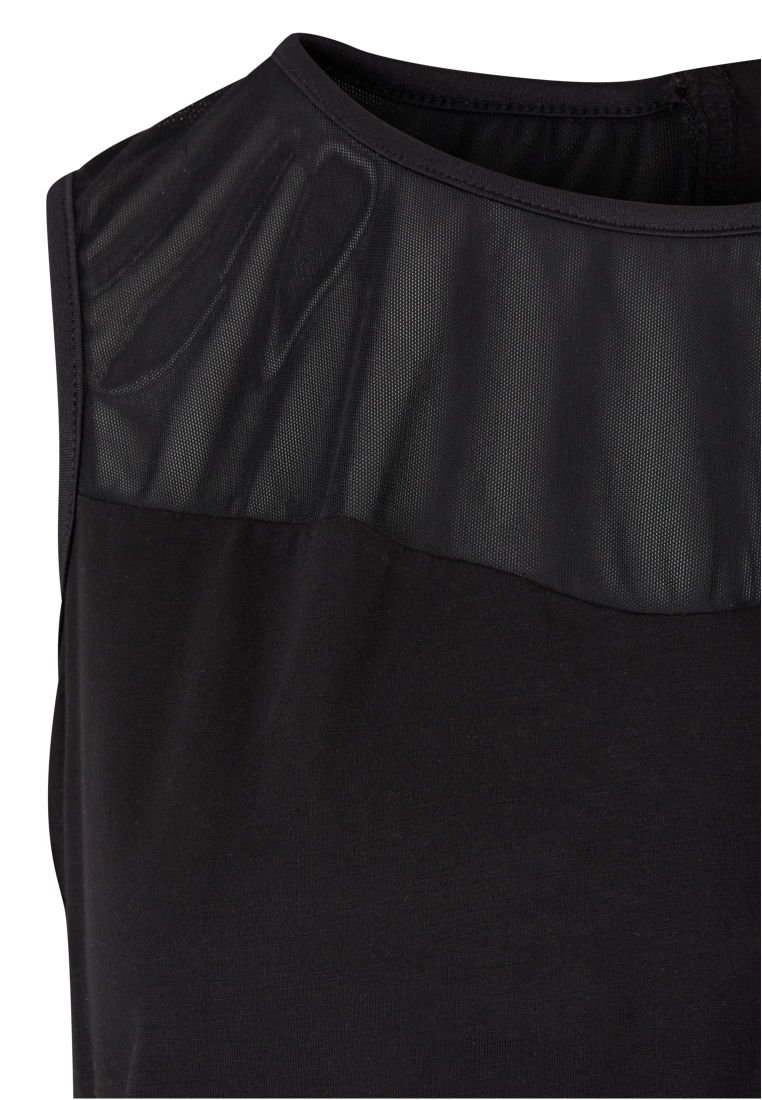 Ladies Tech Mesh Long Jumpsuit - CURVY SIZES 3XL-6XL - TTUTB1630 - 42