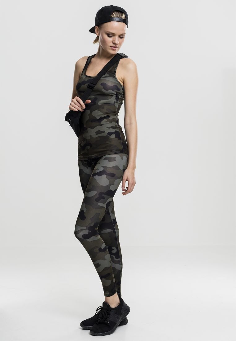 Ladies Camo Logo Leggings