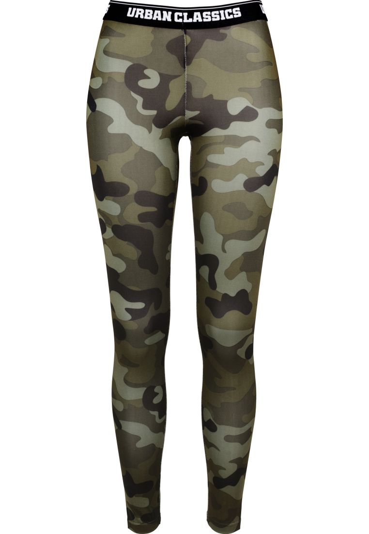 Ladies Camo Logo Leggings