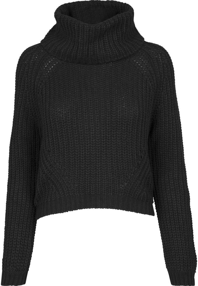 Ladies Short Turtleneck Sweater