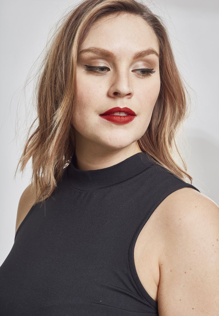 Ladies A-Line Turtleneck Dress - PLUS KOOT 3XL-6XL - TTUTB1900 - 40