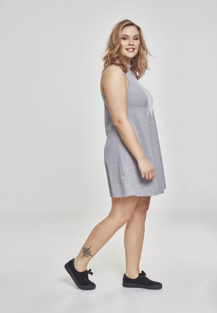 Ladies A-Line Turtleneck Dress - PLUS KOOT 3XL-6XL - TTUTB1900 - 307