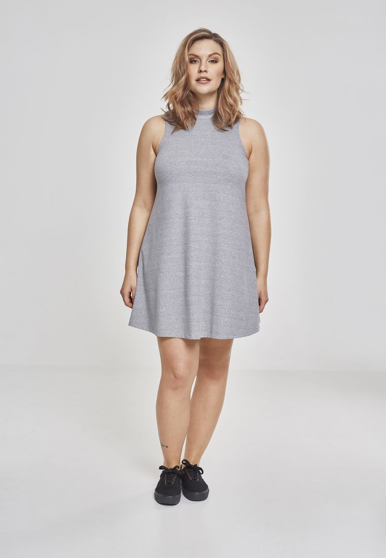 Ladies A-Line Turtleneck Dress - PLUS KOOT 3XL-6XL - TTUTB1900 - 308