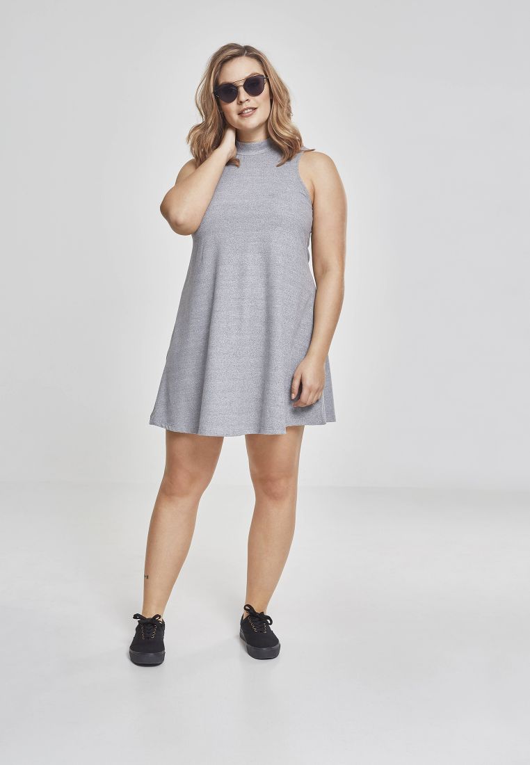 Ladies A-Line Turtleneck Dress - PLUS KOOT 3XL-6XL - TTUTB1900 - 309