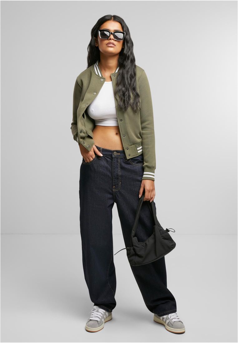 Ladies College Sweat Jacket - PLUS KOOT 3XL-6XL - TTUTB1990 - 5