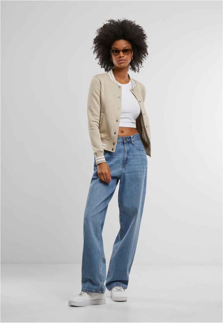 Ladies College Sweat Jacket - PLUS KOOT 3XL-6XL - TTUTB1990 - 306