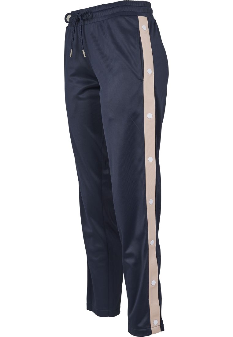 Ladies Button Track Pants-TB1995 Up