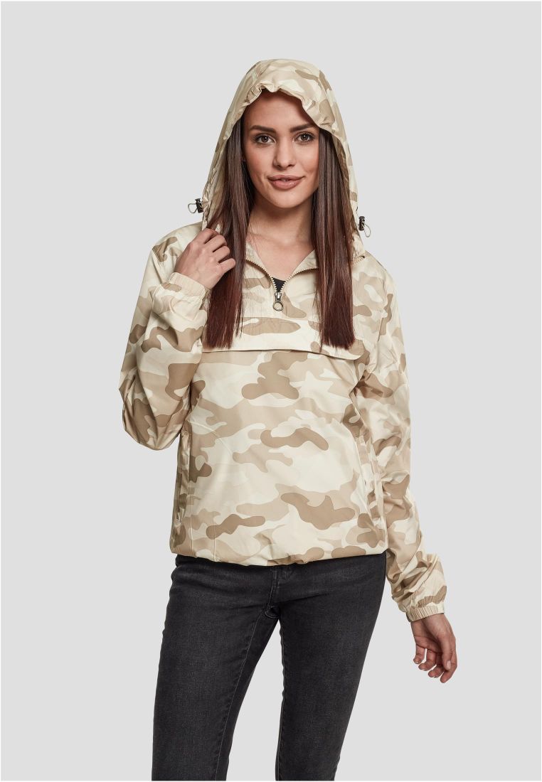 Ladies Camo Pull Over Jacket - Ladies Jackets - TTUTB2015 - 571