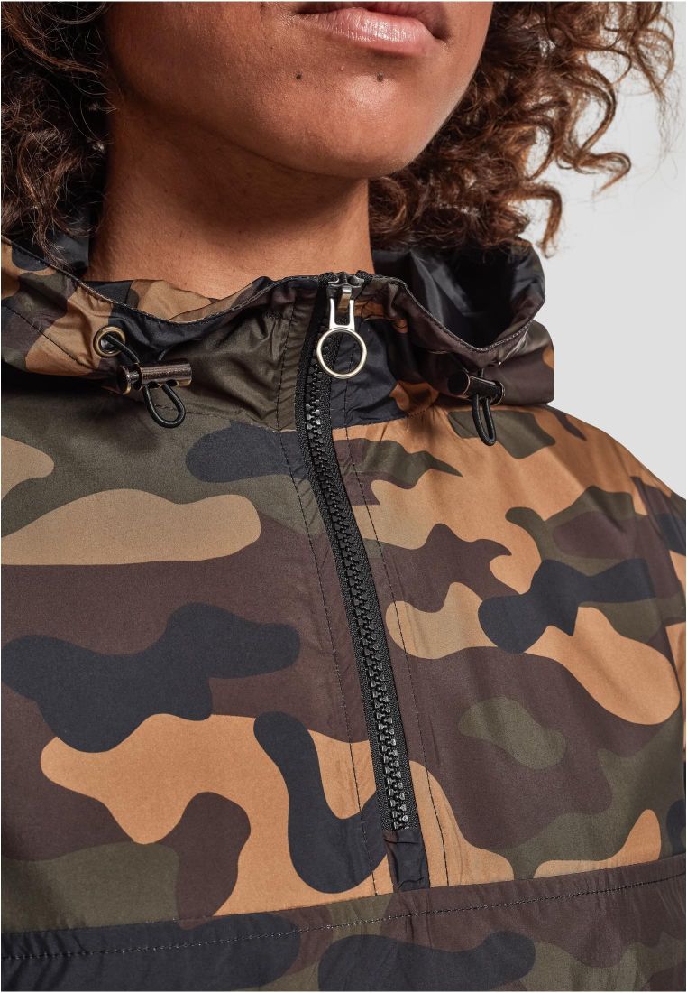 Ladies Camo Pull Over Jacket - Ladies Jackets - TTUTB2015 - 309