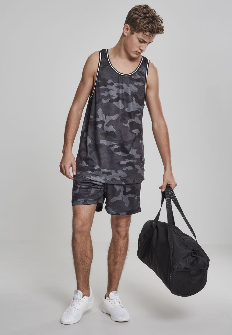 Camo Mesh Tanktop - Mens t-shirts - TTUTB2065 - 128