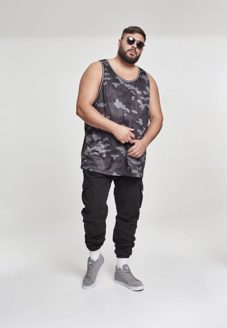 Camo Mesh Tanktop - Mens t-shirts - TTUTB2065 - 38