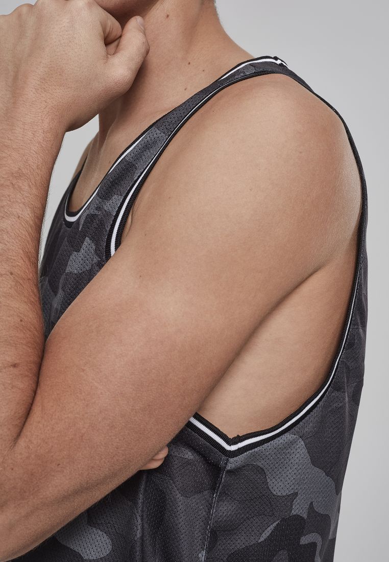 Camo Mesh Tanktop - Mens t-shirts - TTUTB2065 - 129