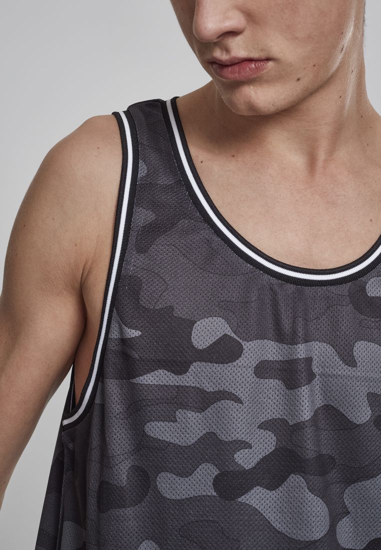 Camo Mesh Tanktop - Mens t-shirts - TTUTB2065 - 130