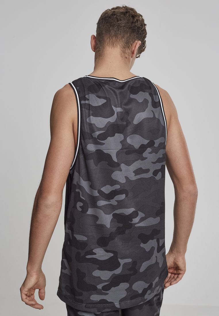 Camo Mesh Tanktop - Mens t-shirts - TTUTB2065 - 125