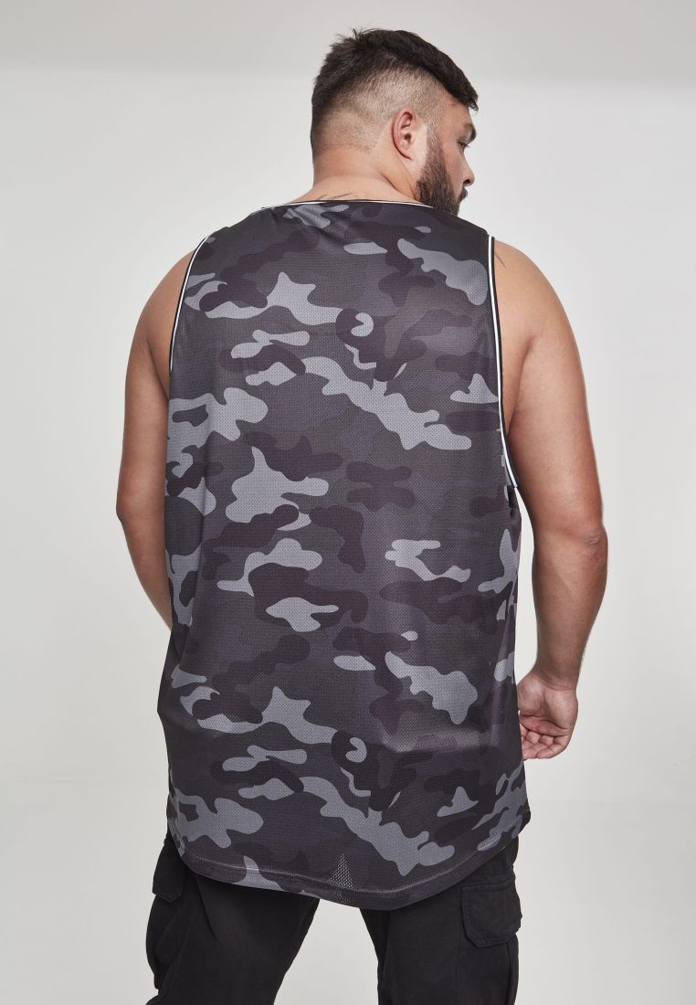 Camo Mesh Tanktop - Mens t-shirts - TTUTB2065 - 36