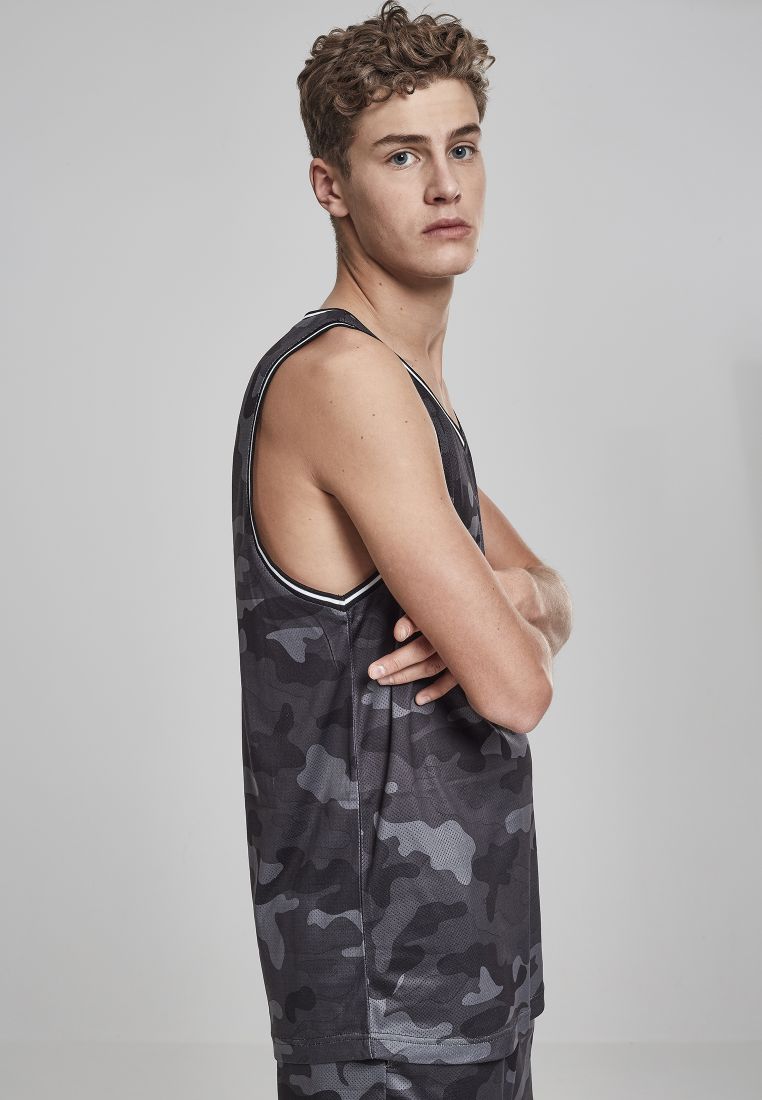 Camo Mesh Tanktop - Mens t-shirts - TTUTB2065 - 127