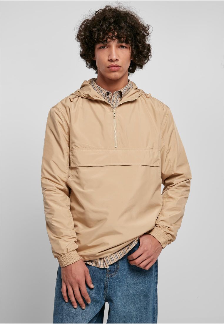 Basic Pull Over Jacket - Mens Jackets - TTUTB2100 - 1801