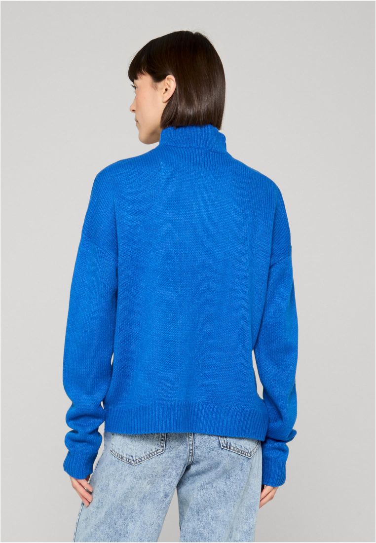 Ladies Oversize Turtleneck Sweater - CURVY SIZES 3XL-6XL - TTUTB2358 - 37