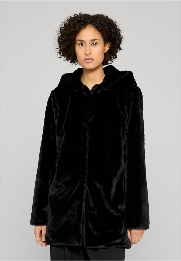 Ladies Hooded Teddy Coat - Naisten Takit - TTUTB2375 - 31