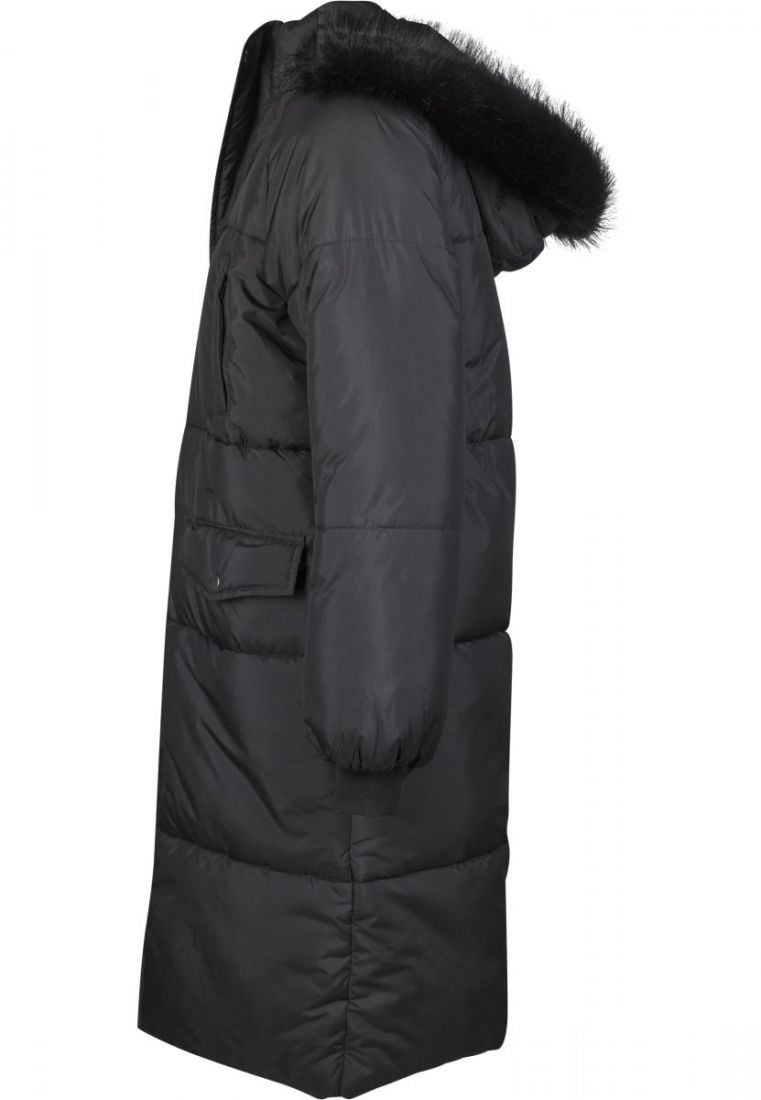 Fur Oversize Puffer Coat-TB2382 Faux Ladies