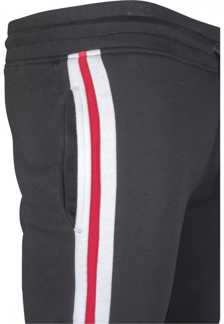 3-Tone Side Stripe Terry Pants