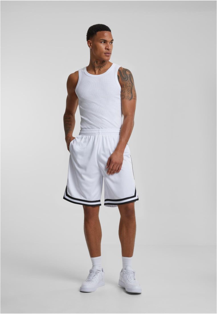 Stripes Mesh Shorts - Miesten Shortsit - TTUTB243 - 518