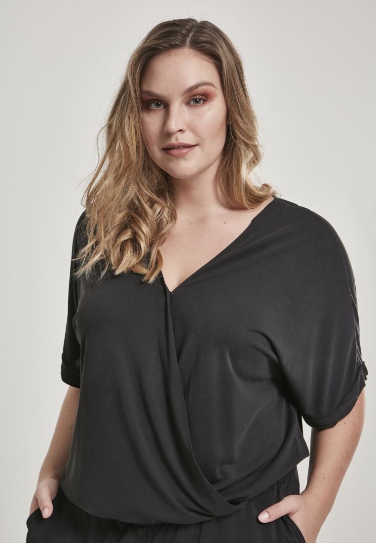 Ladies Modal Jumpsuit - PLUS KOOT 3XL-6XL - TTUTB2599 - 38