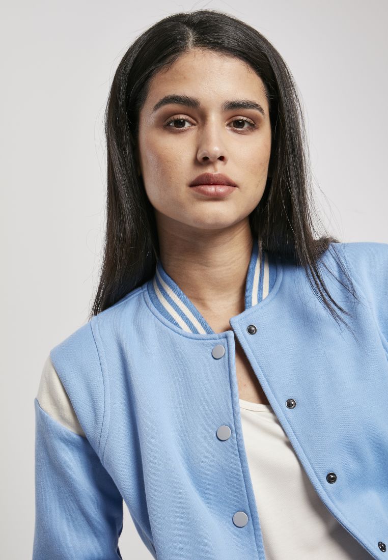 Ladies Inset College Sweat Jacket - PLUS KOOT 3XL-6XL - TTUTB2618 - 939