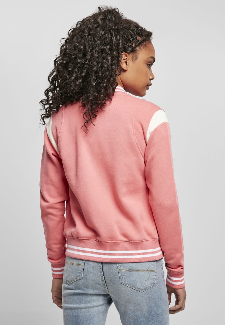 Ladies Inset College Sweat Jacket - PLUS KOOT 3XL-6XL - TTUTB2618 - 666