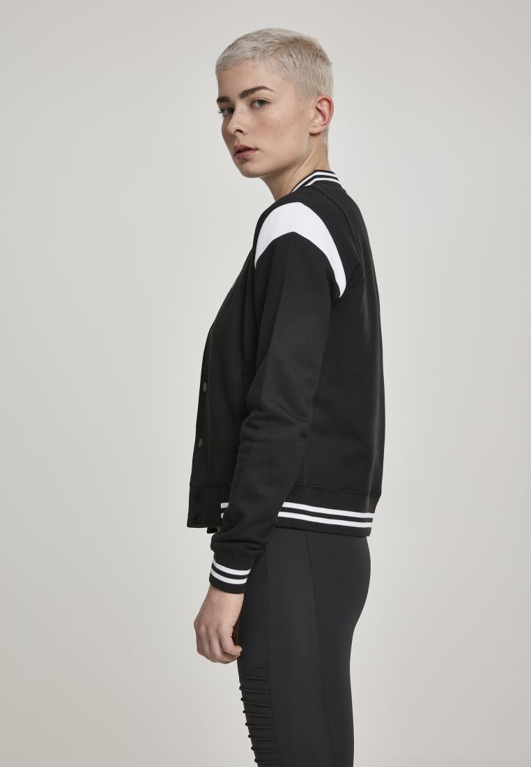 Ladies Inset College Sweat Jacket - PLUS KOOT 3XL-6XL - TTUTB2618 - 125