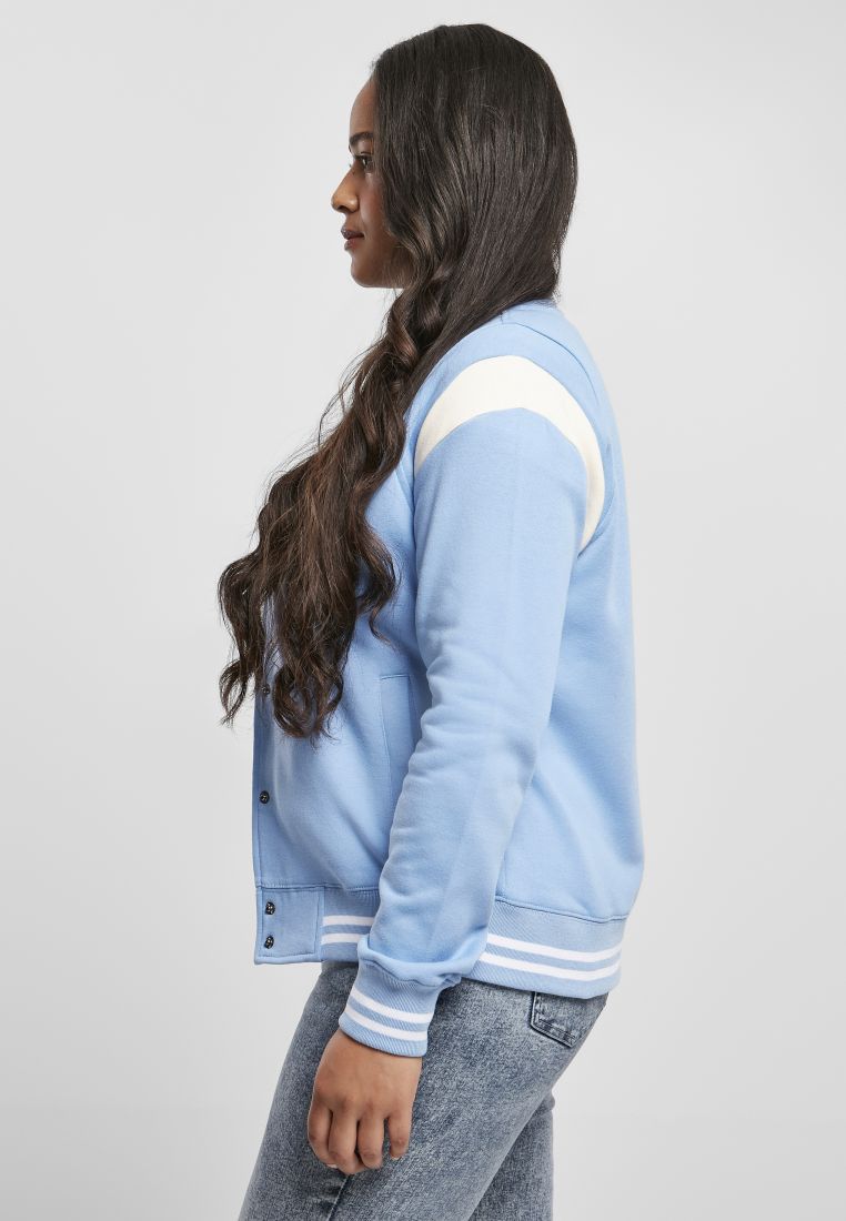 Ladies Inset College Sweat Jacket - PLUS KOOT 3XL-6XL - TTUTB2618 - 845