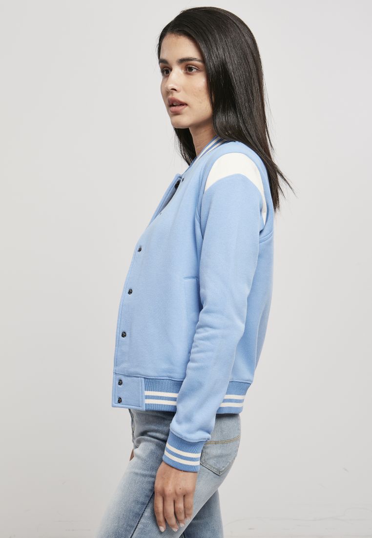 Ladies Inset College Sweat Jacket - PLUS KOOT 3XL-6XL - TTUTB2618 - 935