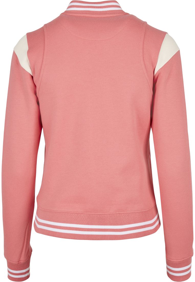 Ladies Inset College Sweat Jacket - PLUS KOOT 3XL-6XL - TTUTB2618 - 670