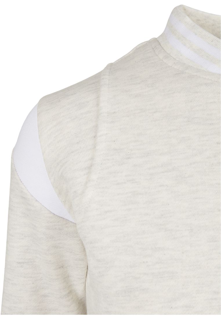 Ladies Inset College Sweat Jacket - PLUS KOOT 3XL-6XL - TTUTB2618 - 312