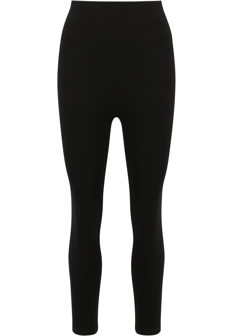 Ladies High Waist Jersey Leggings 2-Pack - - TTUTB2633A - 43