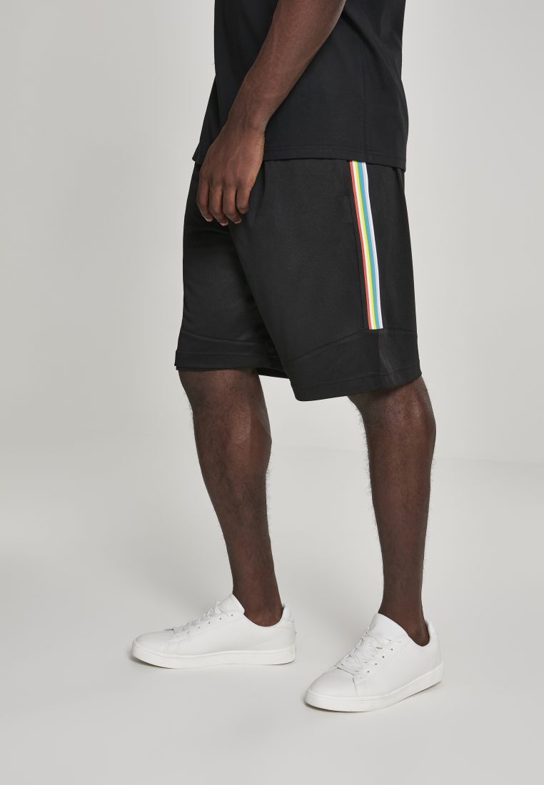 Side Taped Mesh Shorts