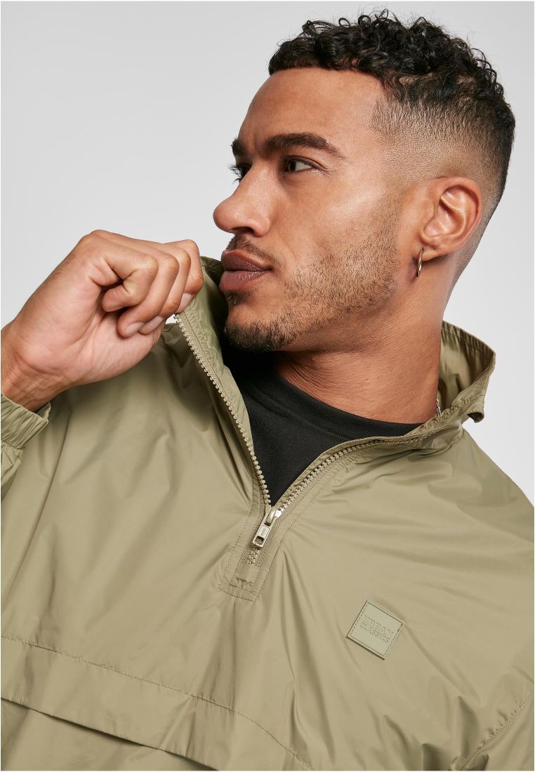 Stand Up Collar Pull Over Jacket - Mens Jackets - TTUTB2748 - 339