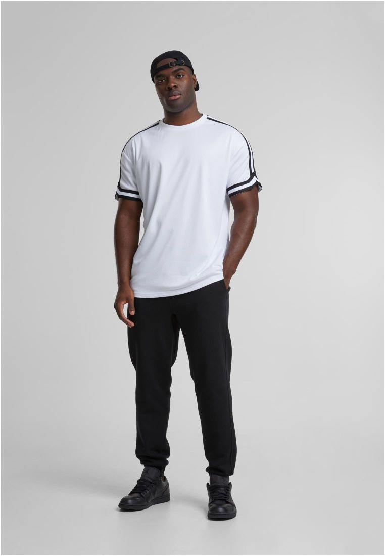 Oversized Stripes Mesh Tee - Miesten T-paidat - TTUTB2890 - 186