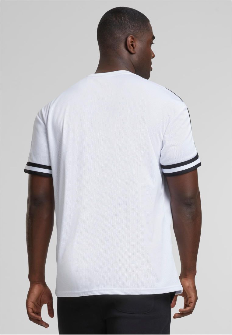 Oversized Stripes Mesh Tee - Miesten T-paidat - TTUTB2890 - 185