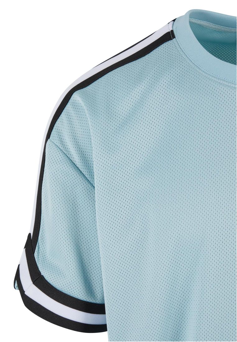 Oversized Stripes Mesh Tee - Miesten T-paidat - TTUTB2890 - 492