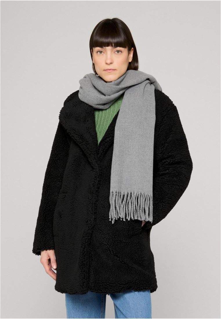 Ladies Oversized Sherpa Coat - PLUS KOOT 3XL-6XL - TTUTB3058 - 31